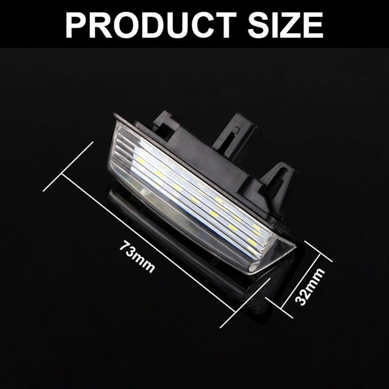 DEMULAX 2x White LED License Plate Light - Image 5