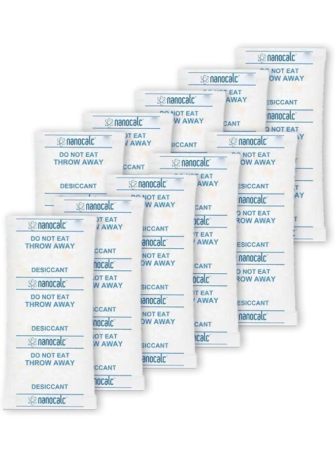 Biella 2Gram Silica Gel Desiccant Sachets Non-Toxic Food Grade Moisture Absorbers For Damp Control In Rooms Kitchens Clothes And Food Storage 10 Pcs - Image 1