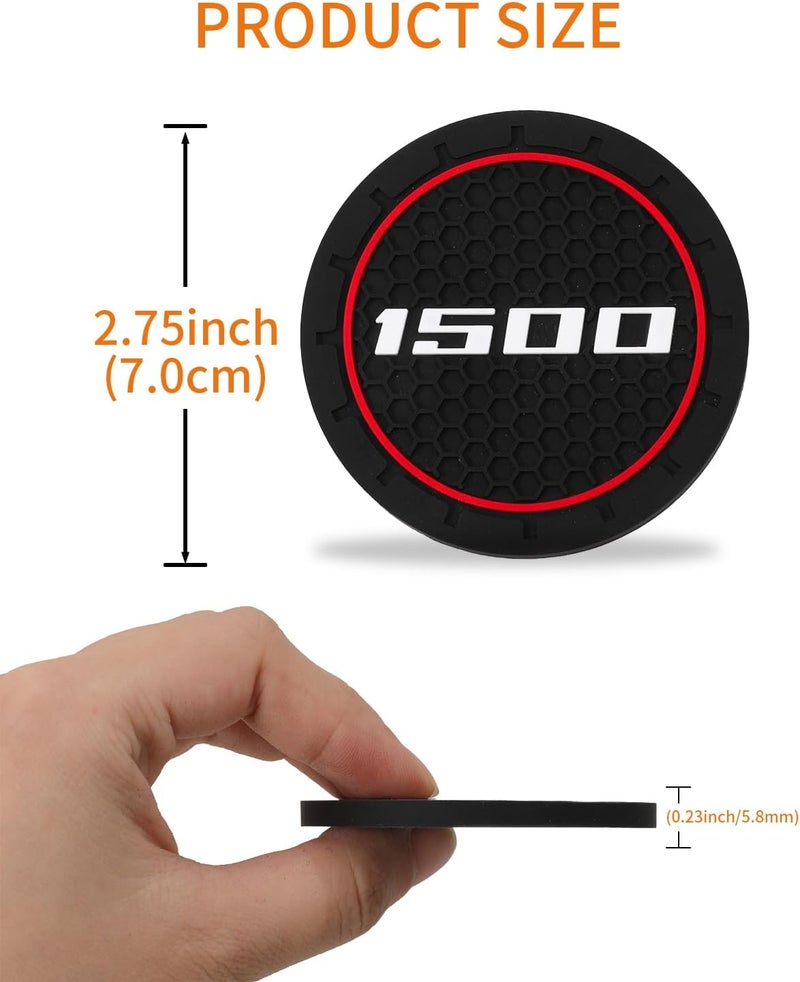 LINOAH Cup Holder Coasters for Ram 1500 - Image 4
