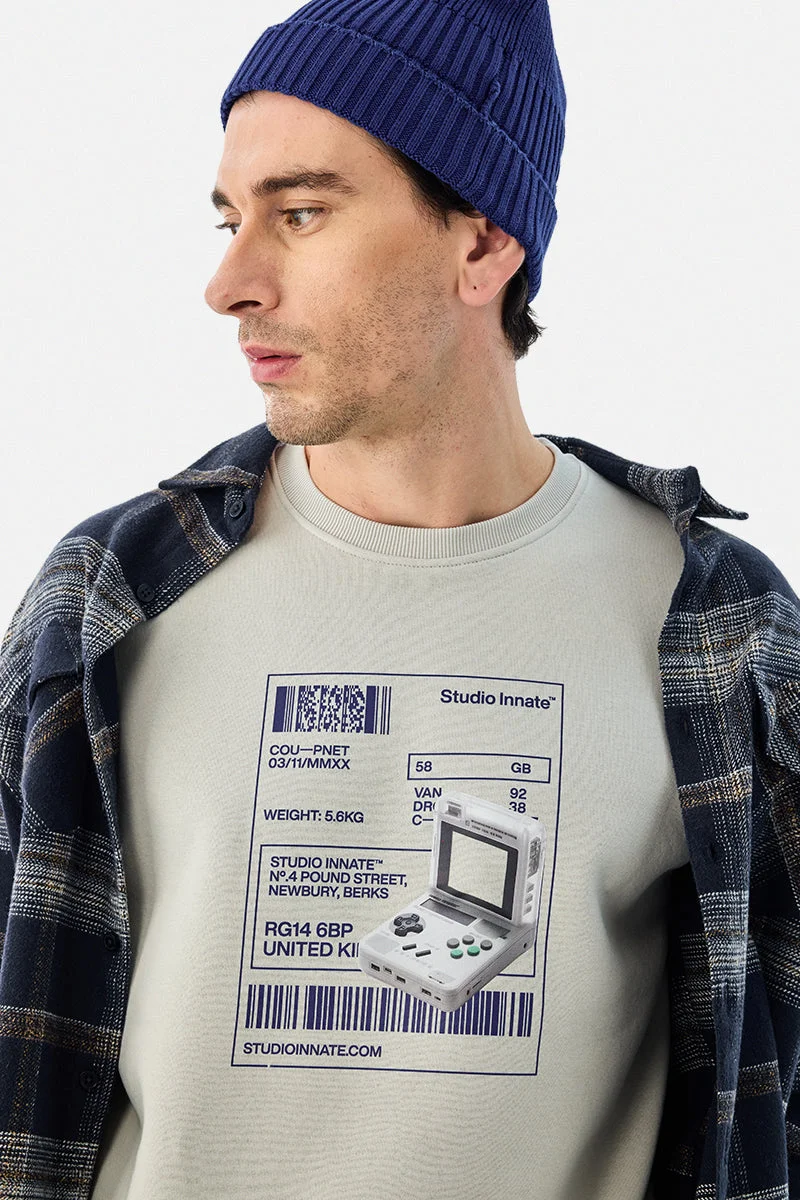 SNITCH  Graphic Oversized Sweatshirt for Men | Best Price UAE