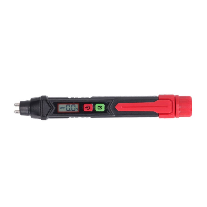 Brake Fluid Tester ABS Construction Moisture Detector - High-Accuracy Probe with 0%-4% Water Content Detection for DOT3 DOT4 DOT5.1 Vehicle Maintenance - Image 1