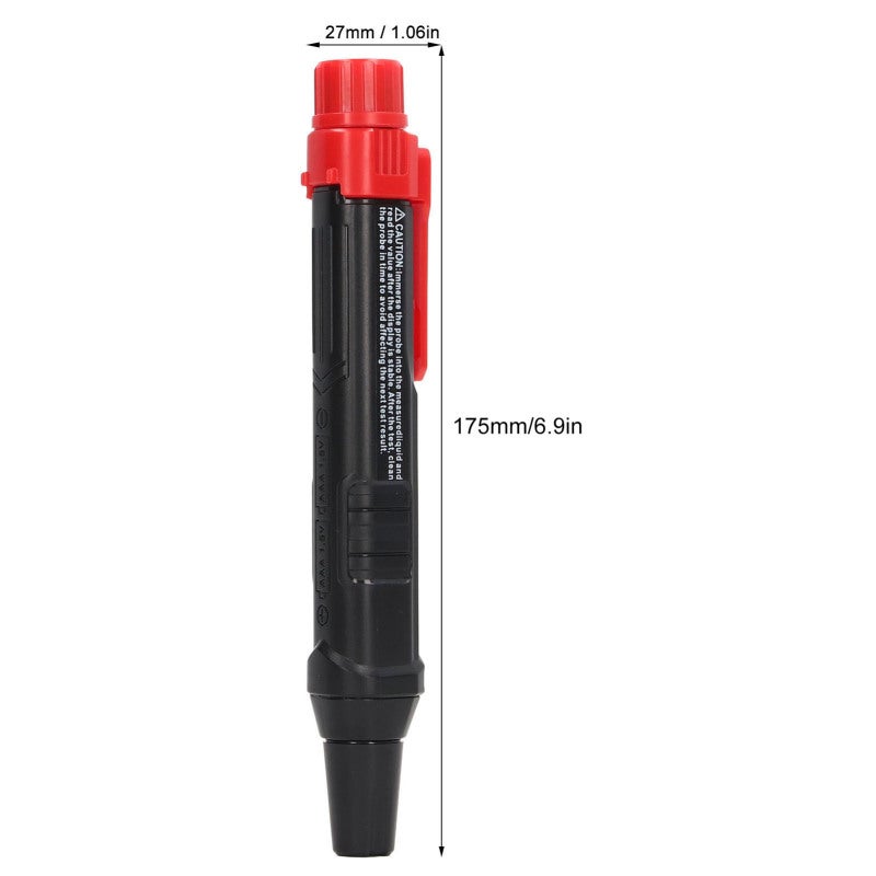 Brake Fluid Tester ABS Construction Moisture Detector - High-Accuracy Probe with 0%-4% Water Content Detection for DOT3 DOT4 DOT5.1 Vehicle Maintenance - Image 3