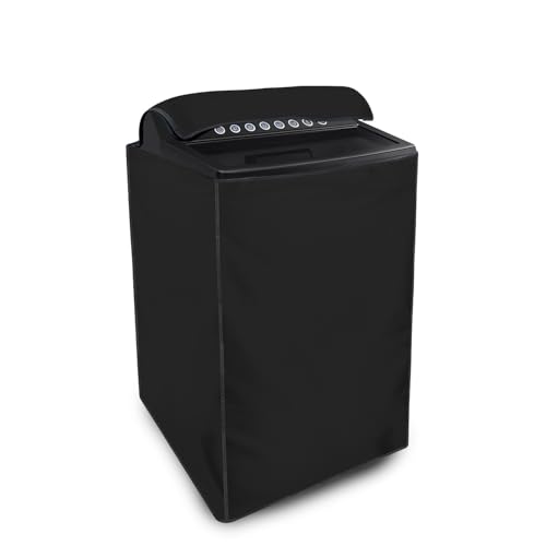 Star Weaves Top Load Washing Machine Cover for LG 10 KG Fully-Automatic Top Loading T10SJSS1Z, Black - Image 1