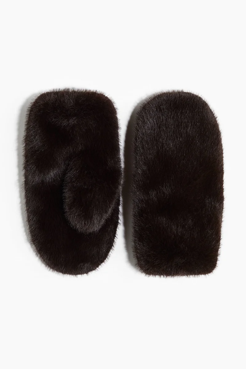 H&M Fluffy mittens