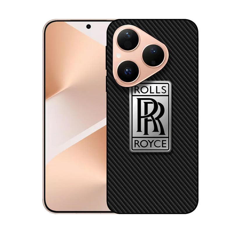 EYE CATCH Printed Protective Case Cover For Huawei Pura 80 -  Rolls Royce Logo - Image 1