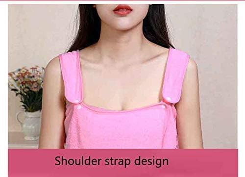 Gladnes Gladnes Pack of 1 Wearable Absorbent Soft Bath Towel Fast Dry Magic Beach Spa Bathrobes Bath Skirt Lady Drying Best Towel for Girls Women Free Size Multi Color - Image 2