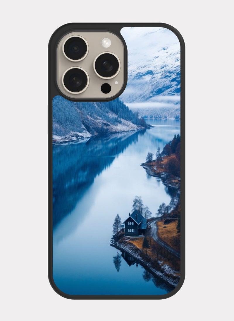 بكسلات كفر ايفون 15 برو ماكس نهر و جبال سماوي - Image 1