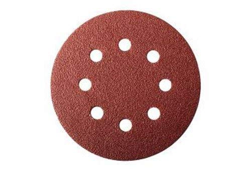 KHADIJA Round Sand Paper Backup Disc 5 Inch for Orbital Sander 60, 80, 100, Grit Combo of 30Pcs - Image 1
