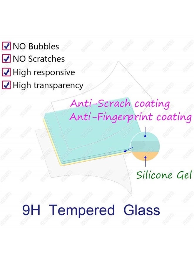 ULBTER Screen Protector for Sony Alpha A7R V 7R V A7RV Camera & Hot Shoe Cover, 0.3mm 9H Hardness Tempered Glass Cover Anti-Scrach Anti-Fingerprint Anti-Bubble [3 Pack] - Image 2