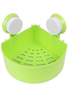 ANYM ANYM Bathroom Shower Corner Shelf Cosmetic Storage Rack Caddy Basket with Wall Mounted Suction Cup Multicolor  - Image 3