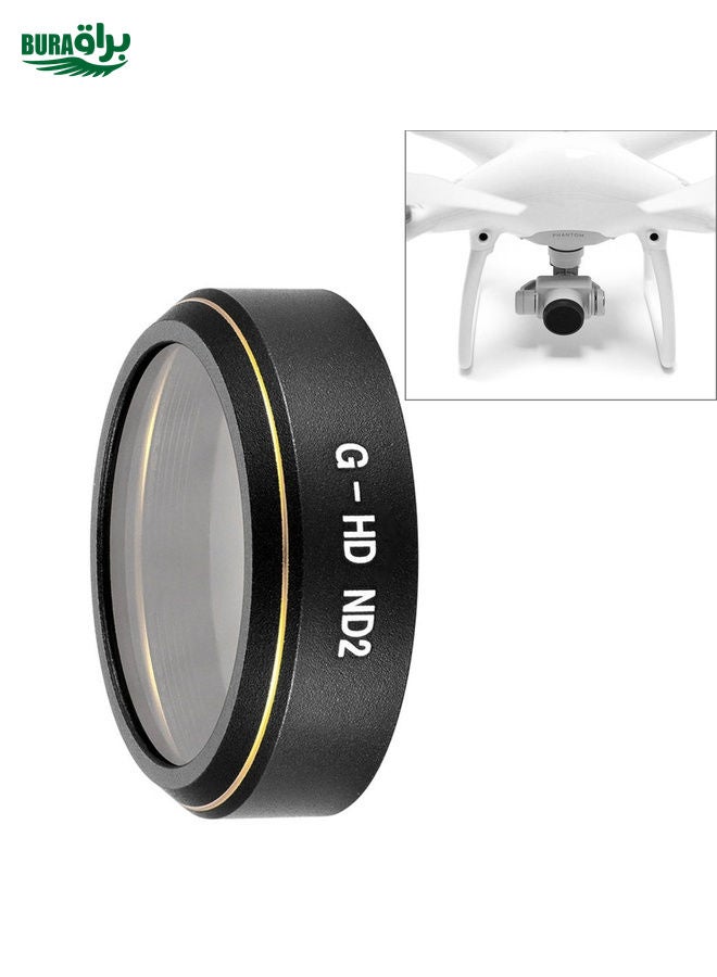 BURAQ HD Drone Grey ND Lens Filter for DJI Phantom 4 Pro - Image 1