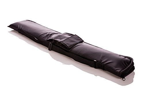 Mizerak Soft Cue Case – Padded, Weather-Resistant Billiard Bag with Shoulder Strap & Chalk Pocket – Protects One 2-Piece Cue - Image 1