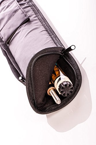 Mizerak Soft Cue Case – Padded, Weather-Resistant Billiard Bag with Shoulder Strap & Chalk Pocket – Protects One 2-Piece Cue - Image 2