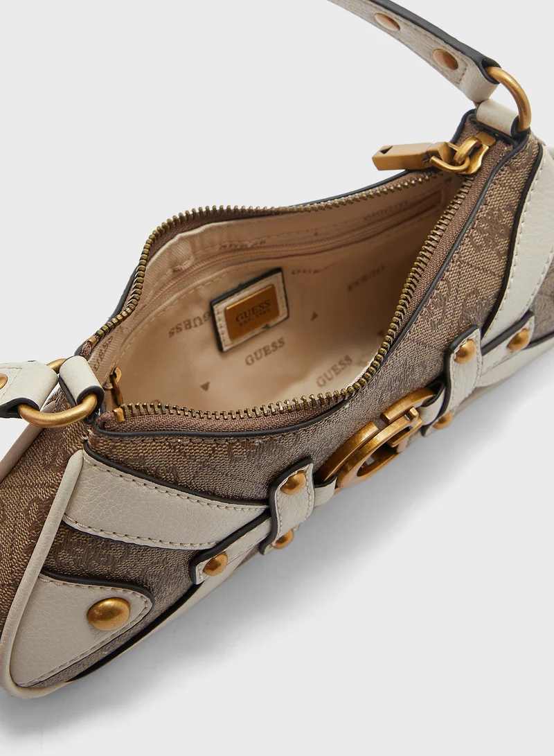 GUESS Mintha Mini Top Zip Crossbody