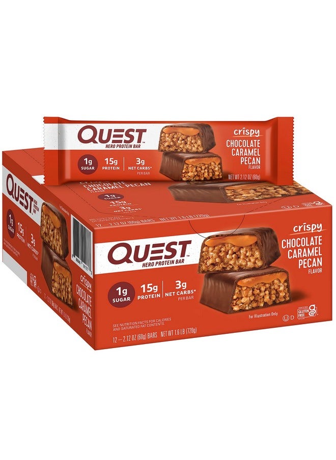 QUEST NUTRITION - Chocolate Caramel Pecan 12 Count - Image 1