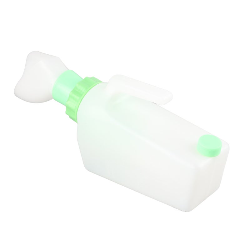 Women Urine Bottle with Lid Large Prevent Leakage Capacity Portable Bedpan Bottle for Travel 1000ml - Image 4