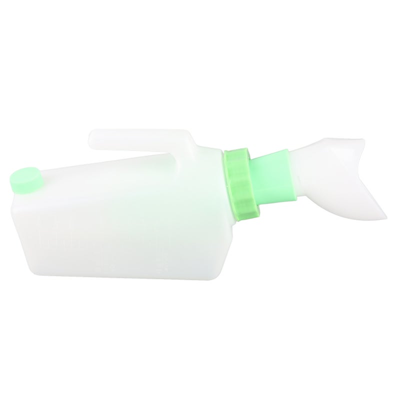 Women Urine Bottle with Lid Large Prevent Leakage Capacity Portable Bedpan Bottle for Travel 1000ml - Image 5