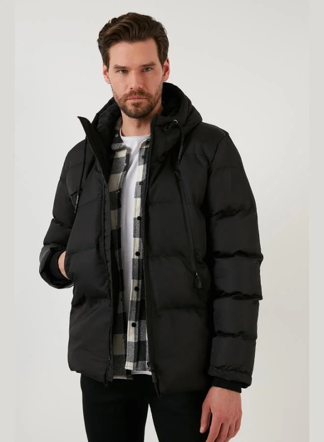 Buratti  Buratti Hooded Waterproof, Windproof, Cold-Resistant Slim Fit Jacket for Men - JACKET 5717101 for Men | Best Price UAE