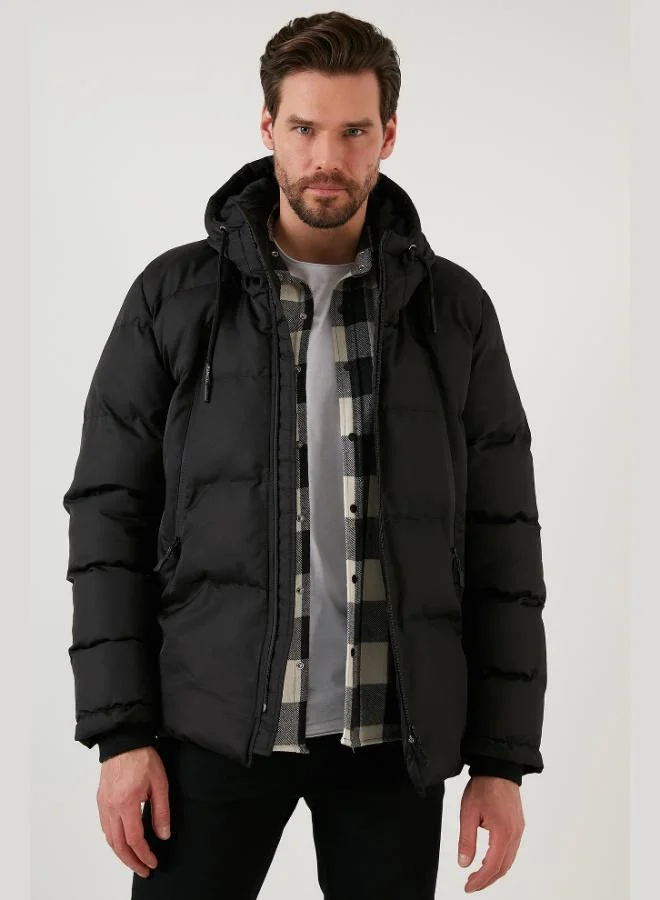 Buratti  Buratti Hooded Waterproof, Windproof, Cold-Resistant Slim Fit Jacket for Men - JACKET 5717101 for Men | Best Price UAE