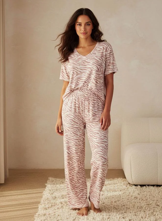سبلاش فيڤ Pyjama Set Top & Trousers Cotton