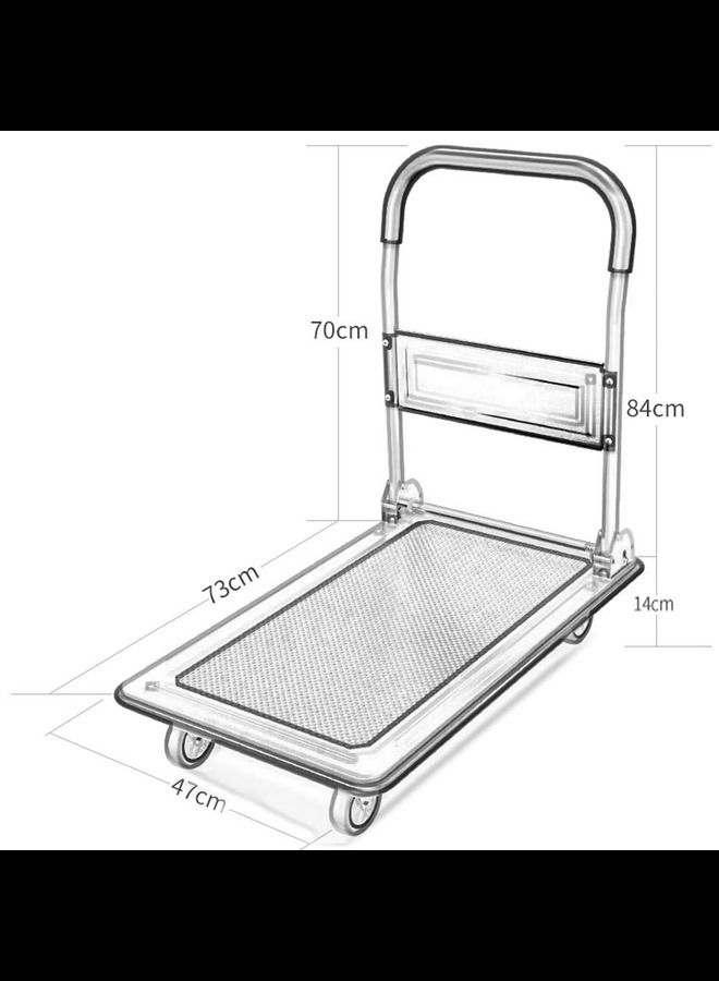 ABBASALI Folding Hand Cart Platform Trolley Heavy Duty - Image 3