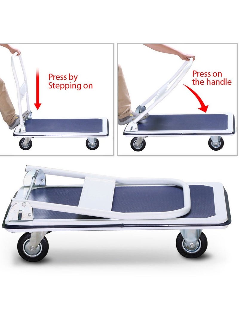 ABBASALI Folding Hand Cart Platform Trolley Heavy Duty - Image 4