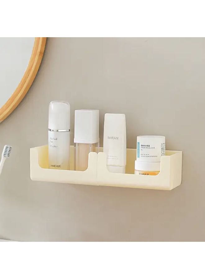 White No Drill Magnetic Paper Towel Holder Heavy Duty Wall Mount Organizer - Image 2