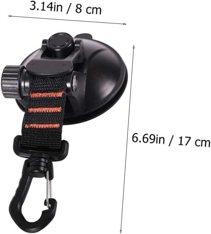 قطعتان من خطاطيف شفط متينة للخيام، القماش المشمع، العربات السكنية، السيارات، الأفنية، التخييم الخارجي، أداة تثبيت - Image 3