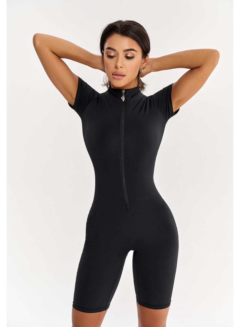 Bona Fide Bona Fide Premium Quality Workout Rompers and Jumpsuits for Women - Bodysuit with Lifting - Activewear Jumpsuit  - Image 1