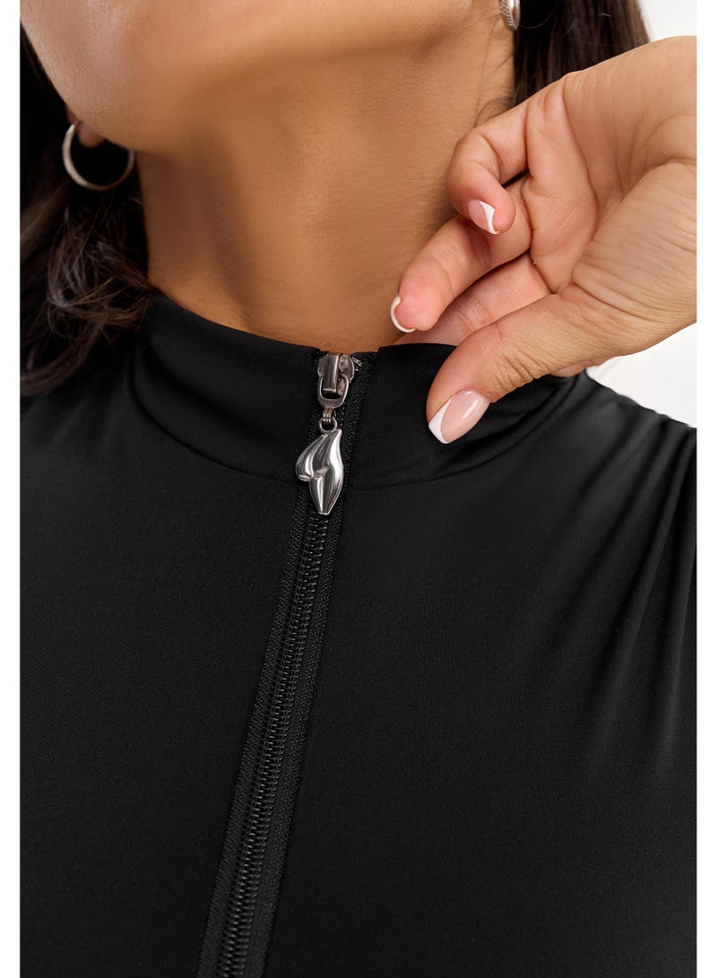 Bona Fide Bona Fide Premium Quality Workout Rompers and Jumpsuits for Women - Bodysuit with Lifting - Activewear Jumpsuit  - Image 2