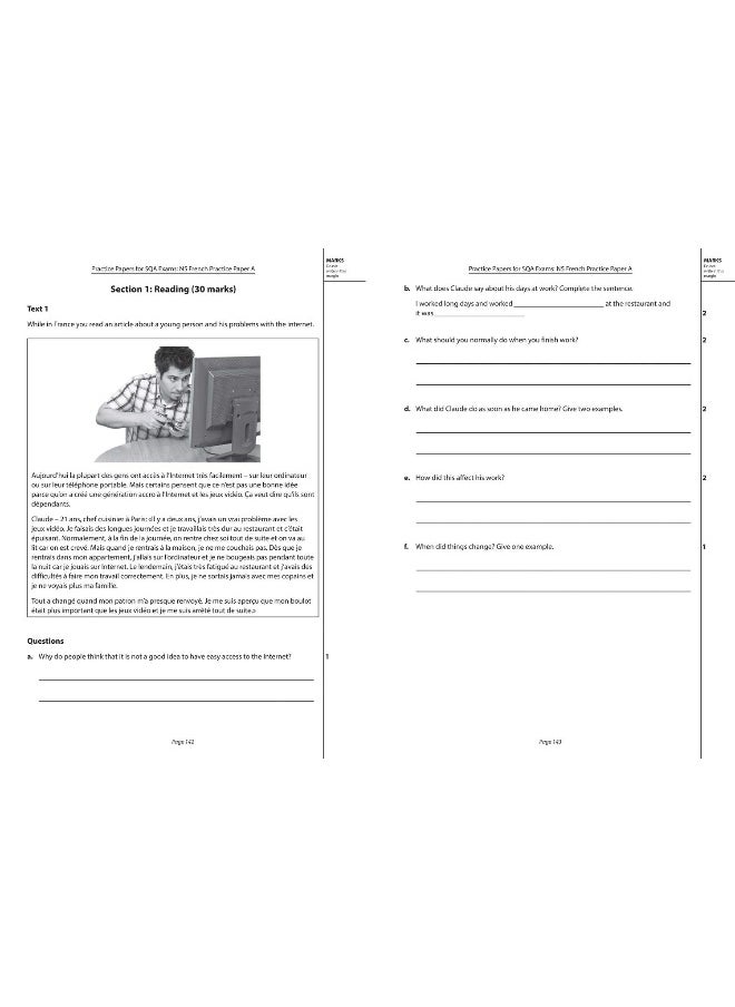 National 5 French: Preparation and Support for SQA Exams  - Image 4