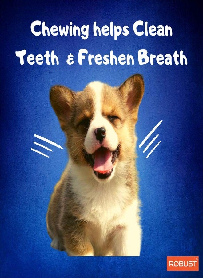 ROBUST Long Lasting All-Natural Dog Chew Bones To Keep Your Dog Entertained - 4 Inches (15 Units) | Premium Compressed Rawhide Chews For Small, Medium & Large Dogs - Image 4