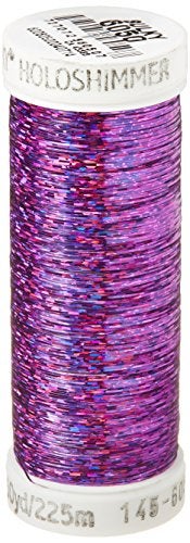 Sulky Of America Holoshimmer Polyester Metallic Thread, 250 yd, Purple - Image 3