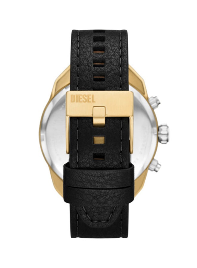 DIESEL Unisex Analog Round Leather Wrist Watch - Image 3
