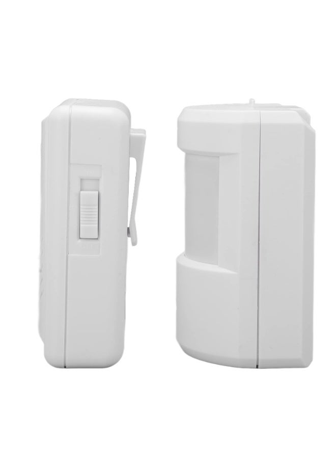 Wireless Driveway Alarm Doorbell, Infrared Transmitter Doorbell Receiver Motion Sensor Weatherproof for Home Security System - Image 5