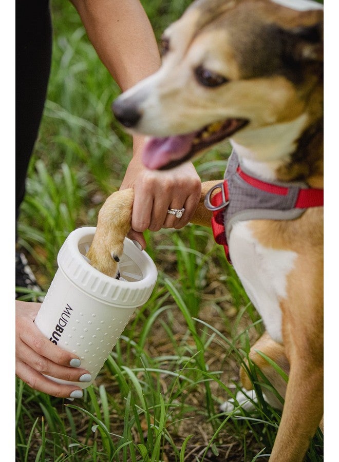 Dexas Dexas MudBuster Portable Dog Paw Cleaner, Medium, Bright White Special Edition, Premium Pet Supplies and Accessories - Image 3