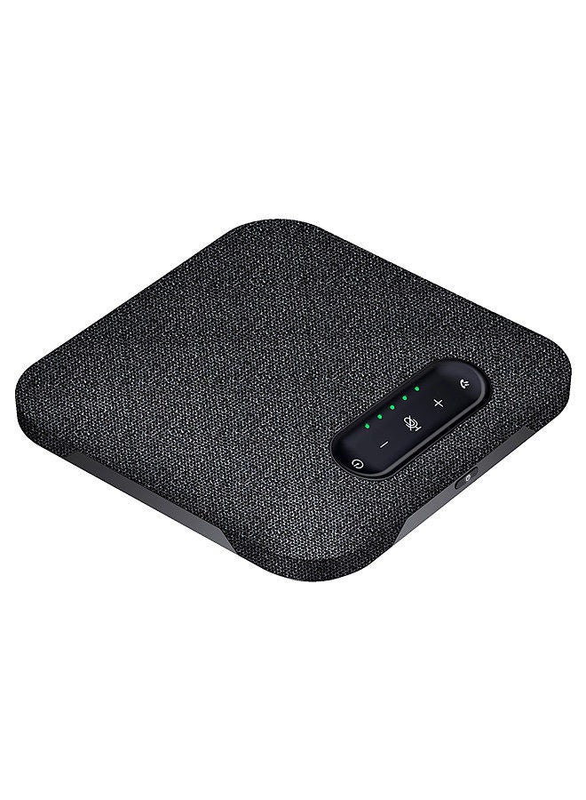 Desktop USB Wireless BT Conference Speakerphone Built-in 4 Microphones Hi-Fi Speaker 2 Extension Mic 360° Voice Pickup Noise Canceling Function