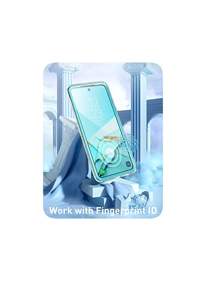 I-blason Cosmo Case for Samsung Galaxy S22 5G (2022 Release), Slim Stylish Protective Bumper Case with Built-in Screen Protector (Ocean) - Image 4