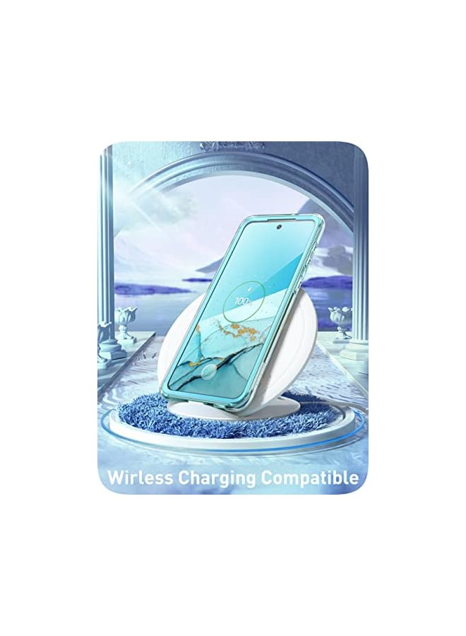 I-blason Cosmo Case for Samsung Galaxy S22 5G (2022 Release), Slim Stylish Protective Bumper Case with Built-in Screen Protector (Ocean) - Image 5