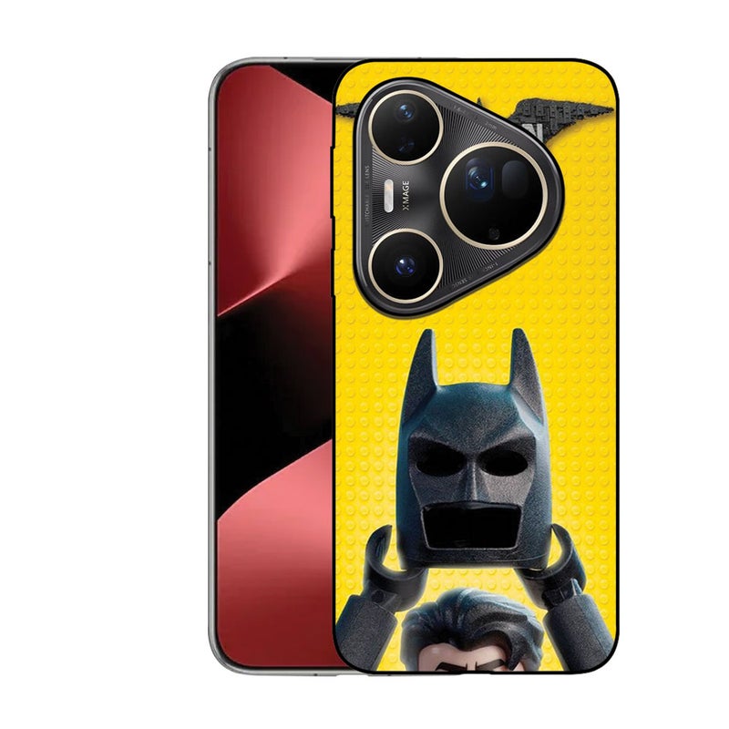 الصيد العين غطاء حماية مطبوع لهاتف هواوي بيورا 80 برو بلس - ليغو باتمان - Image 1
