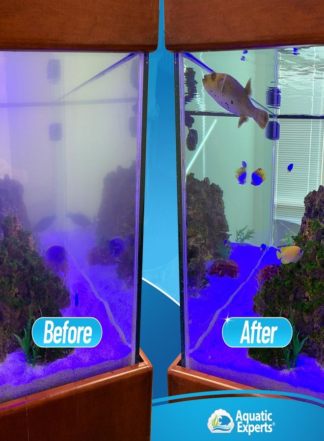 أكواتيك إكسبيرتس جوارب ترشيح من Aquatic Experts مقاس 7 بوصات - جوارب ترشيح من اللباد 100 ميكرون، جوارب ترشيح لأحواض أسماك المياه المالحة، جوارب ترشيح لأحواض الأسماك، جوارب ترشيح لأحواض أسماك المياه العذبة، جوارب ترشيح للشعاب المرجانية، (7 بوصات × 12 بوصة، عبوة من قطعتين) - Image 2