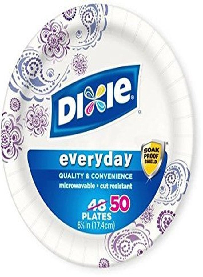 Dixie Everyday Paper Plate Bundle, Large and Small, Dinner (44 ct) and Dessert (50 ct), DESIGNS MAY VARY - Image 3