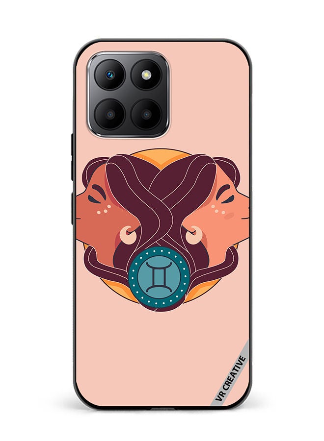 VR CREATIVE Protective Case Cover For Honor 70 Lite Gemini Zodiac Signs Design Multicolour - Image 1