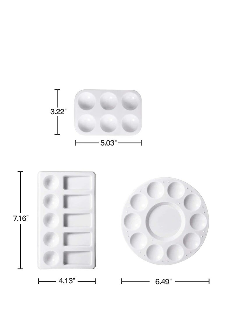 ART RANGERS مجموعة أدوات الفن المكونة من 5 قطع مع لوحة وسكاكين رسم - Image 3