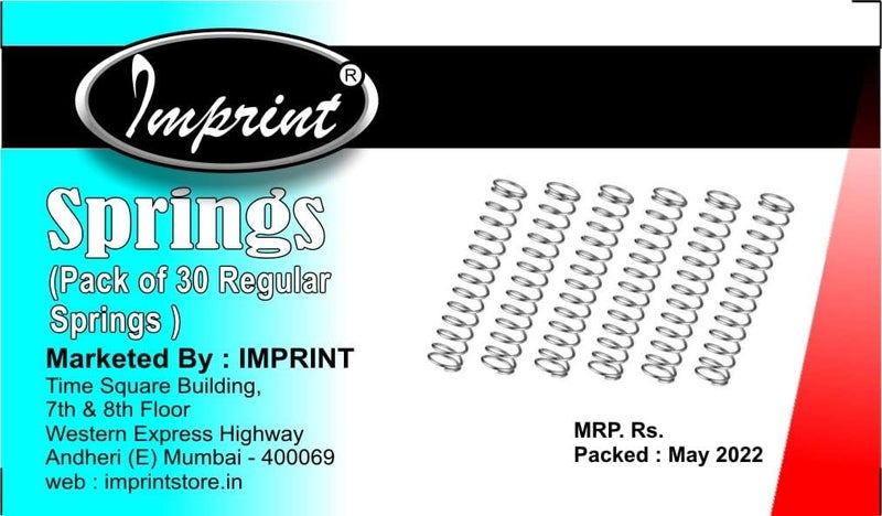 IMPRINT 30 Count, Multipurpose Springs, Size Equals to General Pen Springs - Image 2
