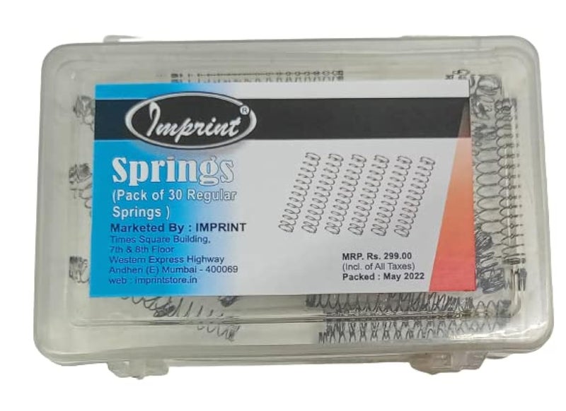 IMPRINT 30 Count, Multipurpose Springs, Size Equals to General Pen Springs - Image 1