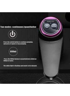 Sprinters Sprinters - Water Jug Pump, Electric Water Bottle Pump, USB Charging Automatic Drinking Water Pump for Universal 3-5 Gallon Bottle, Portable Water Dispenser for Home , Office , Picnic and Camping  - Image 2