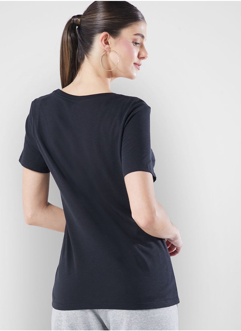 Nike - Dri-Fit Script T-Shirt - Image 1