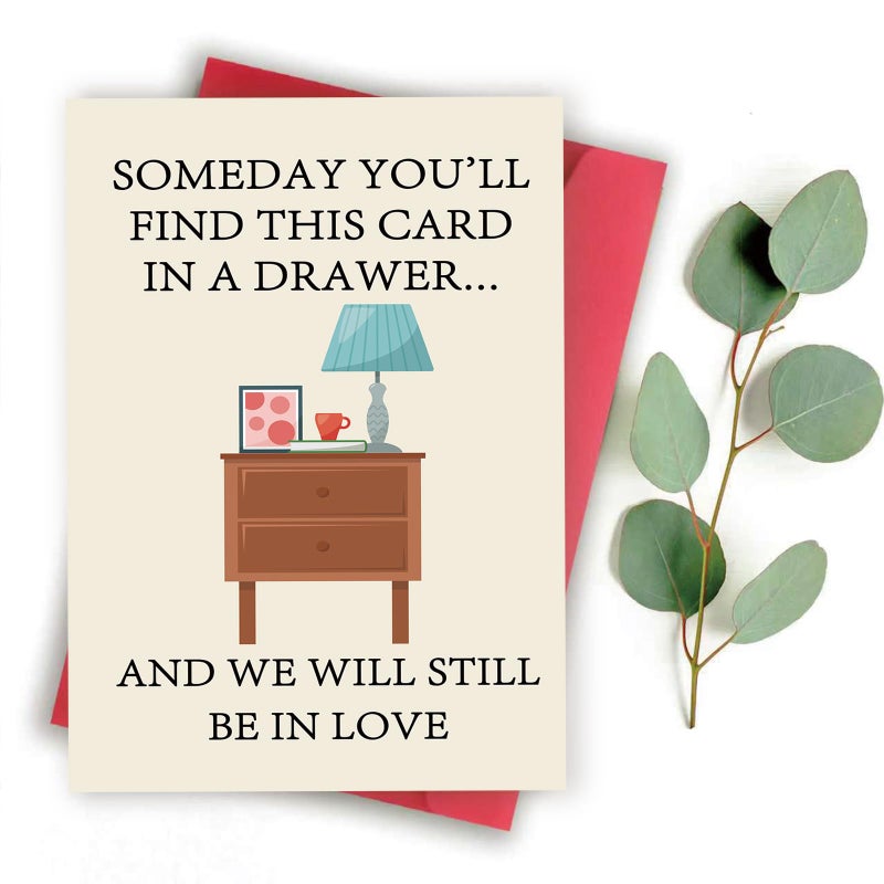 Zyulin Romantic Fathers Day Card Gifts for Husband Boyfriend Fiance, Funny Father's Day Card from Wife Girlfriend Fiancee, Happy Fathers Day Decorations - Image 5