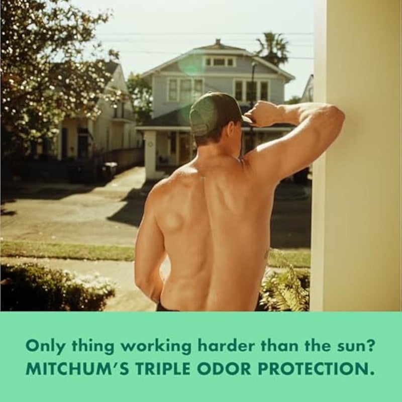 Mitchum Antiperspirant Deodorant Stick for Men, Triple Odor Defense Invisible Solid, 48 Hr Protection, Dermatologist Tested, Clean Control, 2.7 oz - Image 3